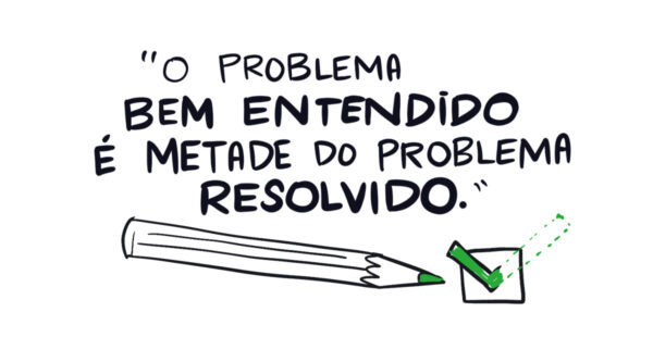 O problema bem entendido é metade do problema resolvido