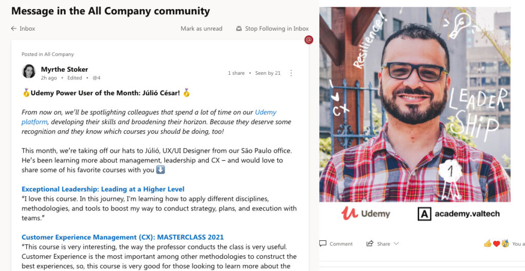 Júlio César - Leader Ship Valtech