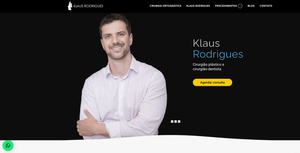 Klaus Rodrigues. Versão Desktop